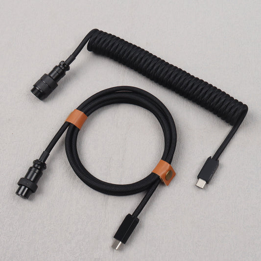 Coiling Keyboard Cable