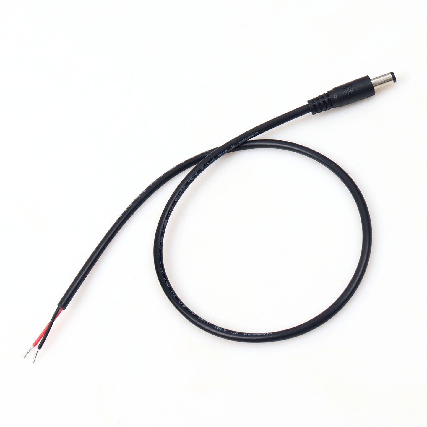 20Awg DC Male Female Cable 2.1x5.5mm Copper Wire 3A Current For LED Strip CCTV Camera 