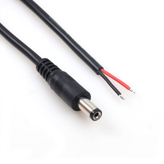 20Awg DC Male Female Cable 2.1x5.5mm Copper Wire 3A Current For LED Strip CCTV Camera 