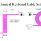 LANO Paracord Mechanical Keyboard Cable USB with YC8 Aviator