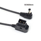 D-tap to DC 5.5x2.5mm 2.1mm Angle Male Cable for V-Mount Anton Camera Monitor Power Cord