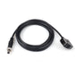 D Tap to DC 5.5x2.5mm Angle Male Locking Cable for DSLR Rig Camera Monitor Power Cord