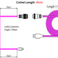 LANO Custom Mechanical Keyboard Coiled Cable