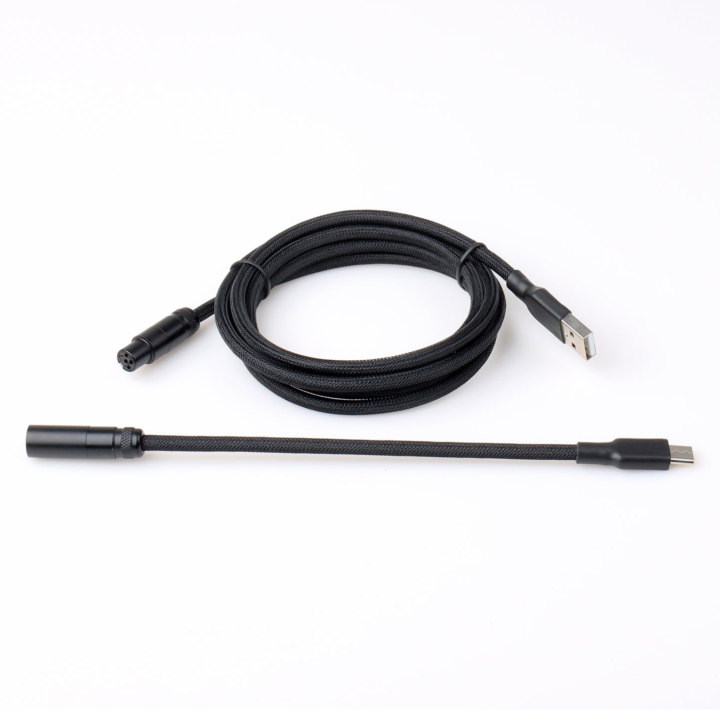 Type C USB Keyboard Wire Mini XLR Aviation Connector Cable Z6