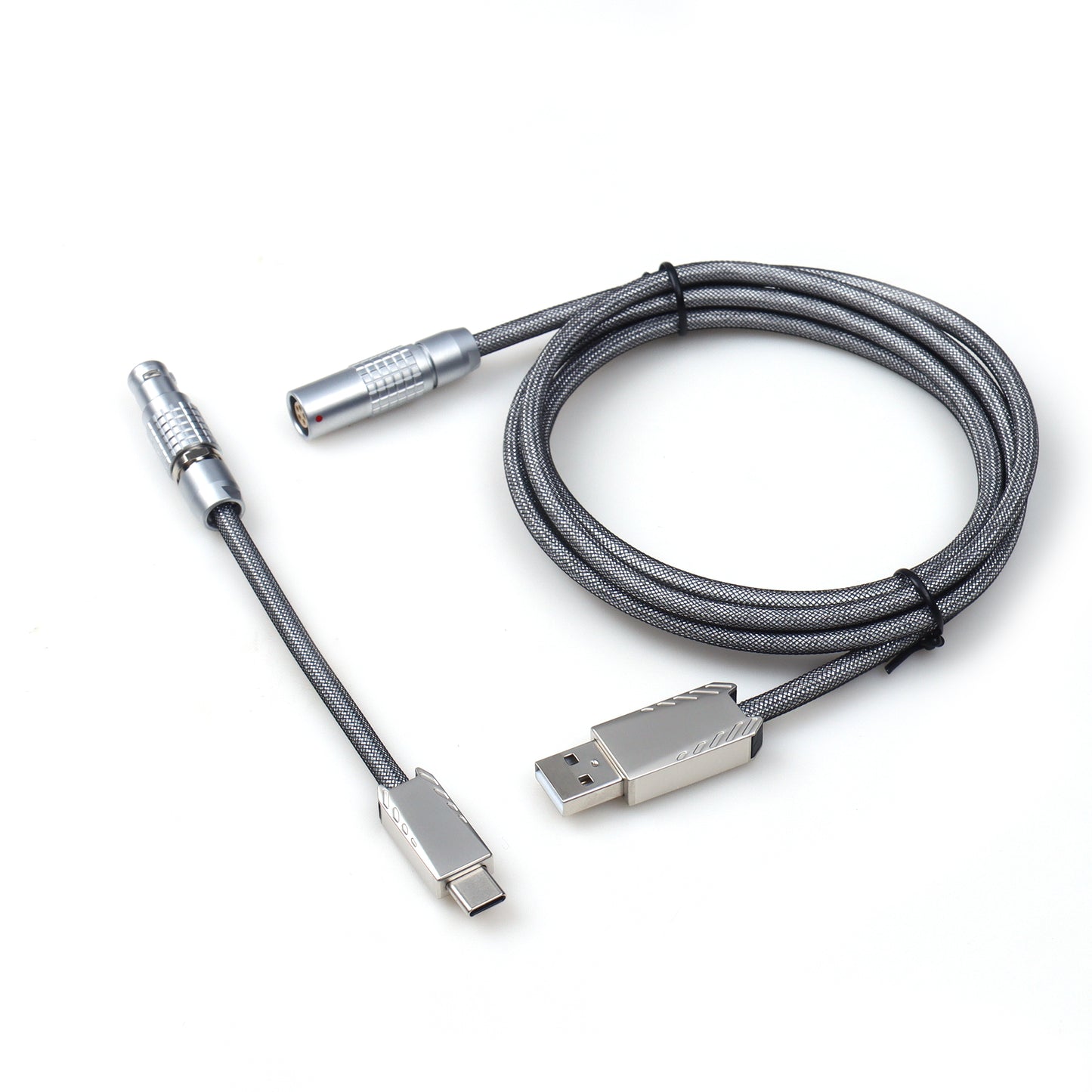 LANO-21048 USB C Paracord Keyboard Cable FGG