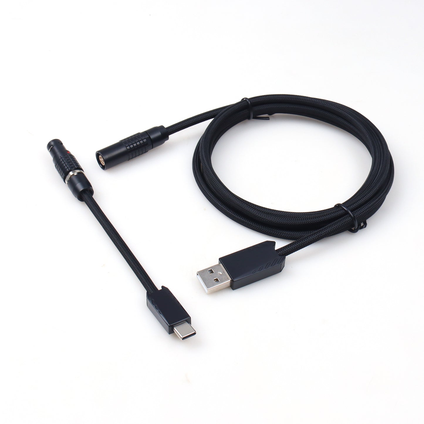 LANO-21047 USB C Paracord Keyboard Cable FGG