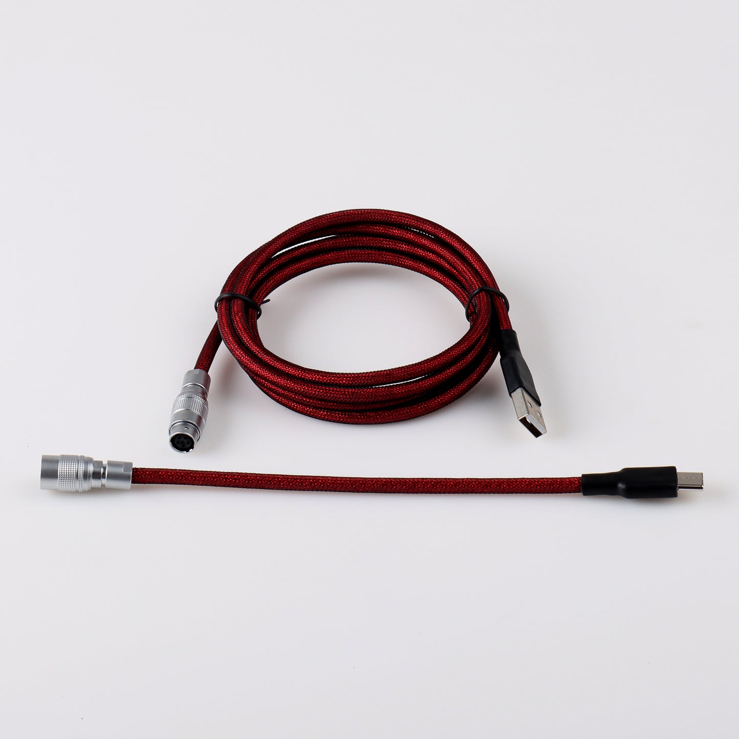 Custom USB C Cable for Keyboard Cable YC8 Aviation Connector