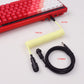 D39 Cable Coiled USB C Keyboard Double Sleeved Wire