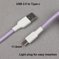 D45 Double Sleeves PET Cable Type C Keyboard Accessory