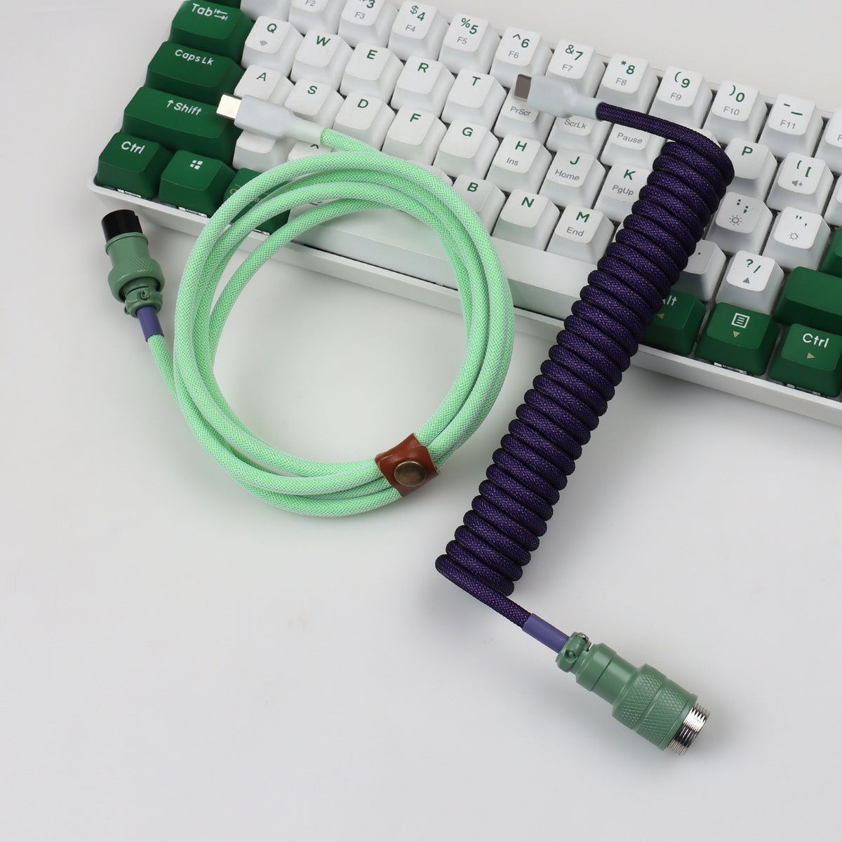 Keyboard Wire Types Spiral Keyboard Cable Type C Aviator Coil for Desktop Computer 2C8 ...