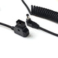 Nylon Cable 3pin XLR Female to Mini XLR Male End Cable D-tap to DC 5.5X2.5mm Straight Data Cable