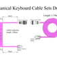 Type-C to Type-C End Coiled Pro Keyboard Cable with GX16 2CL2