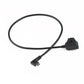 LANO D-Tap to Right Angle Type C coiled Cable for DSLR Rig Power V-Mount Anton Camera Monitor Power Cord