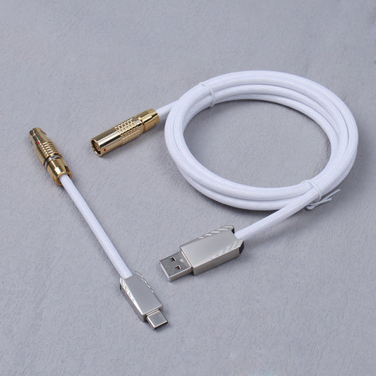 LANO-21031 USB C Paracord Keyboard Cable FGG