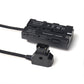 Coiled Nylon Cable for NP-FZ100 or SONY NP-F550 D-Tap Male to DC Coupler Dummy Battery