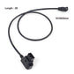 D-tap to DC 5.5x2.5mm 2.1mm Angle Male Cable for V-Mount Anton Camera Monitor Power Cord