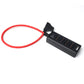 D-Tap Male to V-Mount Battery Male 4-Port Female and USB Plug with Switch Nylon or Coiled Cable Black Color