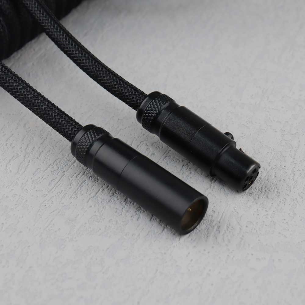 Spiral MINI XLR Aviator Mechanical Keyboard USB to Type C Cable X1