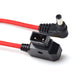 Nylon Cable 3pin XLR Female to Mini XLR Male End Cable D-tap to DC 5.5X2.5mm Straight Data Cable