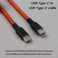 Keyboard USB C Cable Coiled Data Wire for Keyboard Accessories 2C20