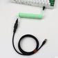 D37 Coiled Type-C USB Cable Keyboard GX16 Aviation Connector