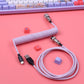 Gaming Keyboard Cable Moilding Type-C to USB A Aviation Connector M8