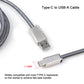 LANO-21048 USB C Paracord Keyboard Cable FGG