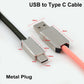 Coiled Mechanical Keyboard Cable for USB Desktop Computer DL14