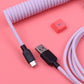 Gaming Keyboard Cable Moilding Type-C to USB A Aviation Connector M8