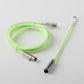 Spiral Paracord Type C Mechanical Keyboard Coiled Cable Z8