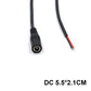 Female DC 2.1x5.5mm Right Angel Cable 20AWG Copper Wire 3A Current 50CM 1M 2M 3M Power Cord