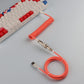 Coiled Cable Aviator Detachable GX16 for Mechanical Keyboard N3