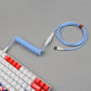 D2 Keyboard Cable Coiled Wire Type C Custom Usb Port Cables Aviator