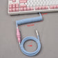 5-pin Aviation Cable Mechanical Keyboard Coiled Wire Desktop Computer