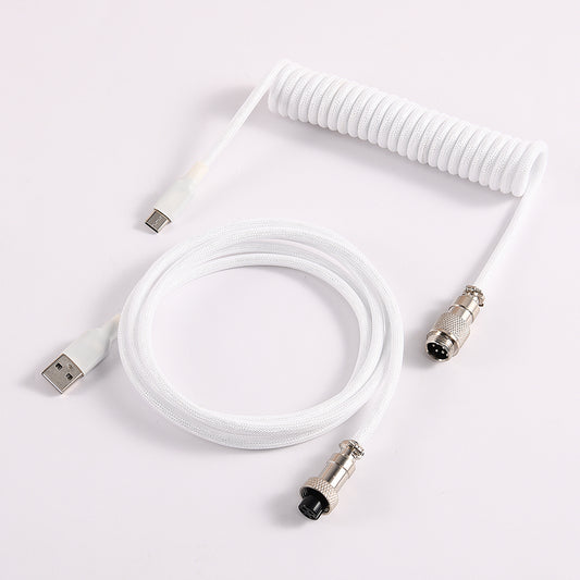 USB C Cable Mechanical Keyboard Aviation Connector Cable N1012