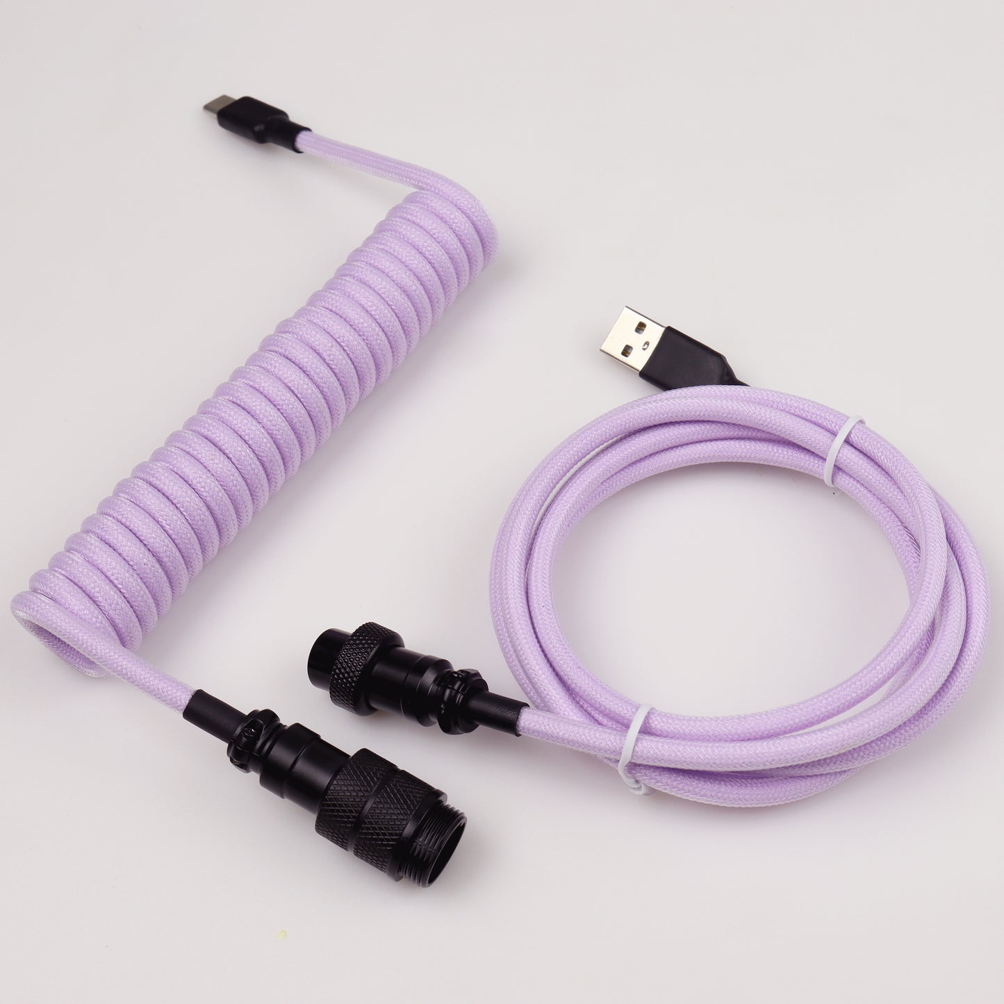 LANO Custom Paracord Coiled Mechanical Keyboard Cable