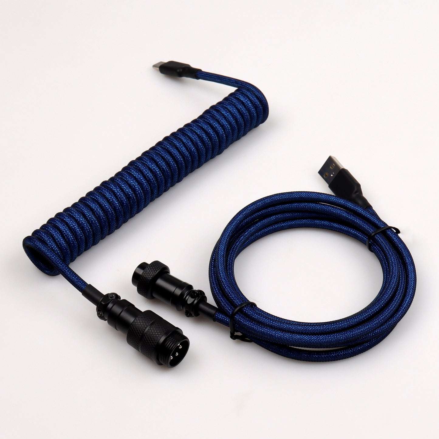 LANO Custom Paracord Coiled Mechanical Keyboard Cable