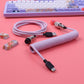 Gaming Keyboard Cable Moilding Type-C to USB A Aviation Connector M8