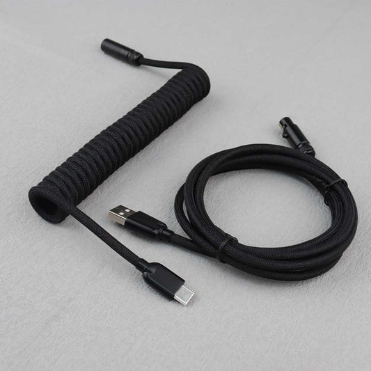 Spiral MINI XLR Aviator Mechanical Keyboard USB to Type C Cable X1