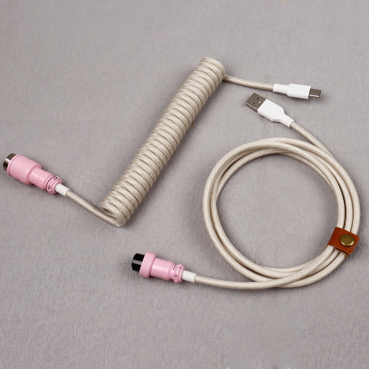D41 USB A to Type C Mechanical Keyboard Coiled Cable – LANO Official Store