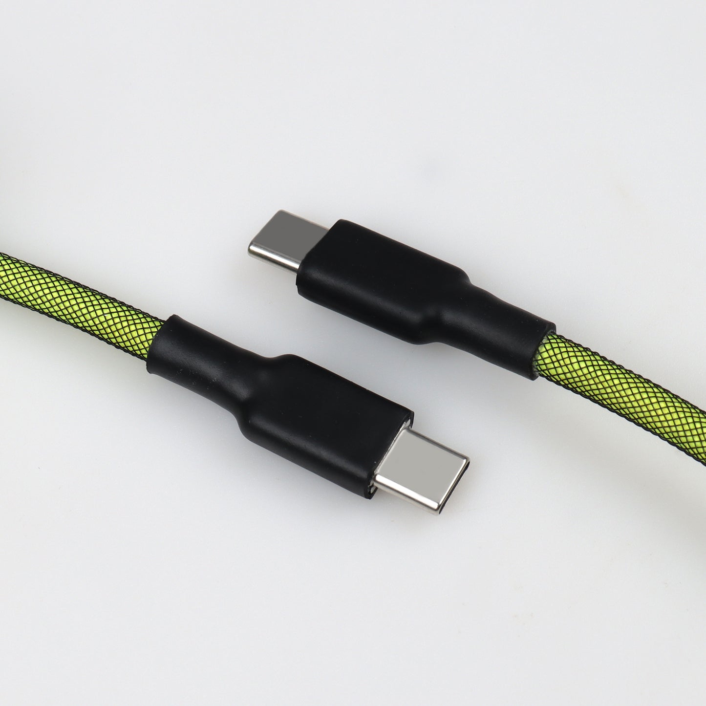 USB Spiral Cable Type C for Keyboard Desktop Computer Aviation Connector 2C5